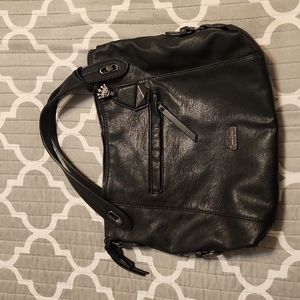 Jessica Simpson black concealed carry purse